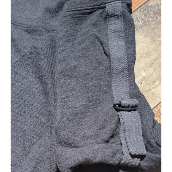 Anthropologie Saturday/Sunday Charcoal Grey Tiered Knit Dress - Size L - Picture 3 of 6